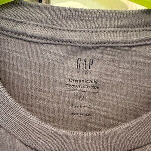 GAP Kids Heather Gray Organic Cotton Tee